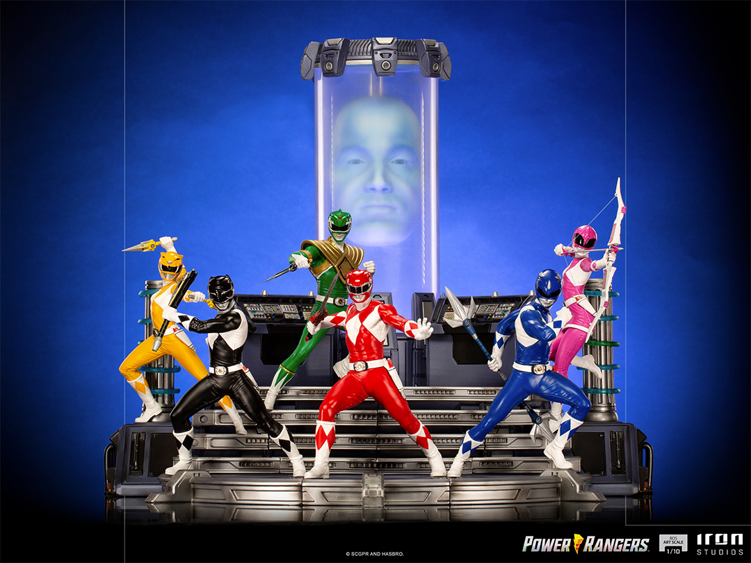 Iron Studios Presents Mighty Morphin’ Power Rangers & Zordon 1/10 Scale ...